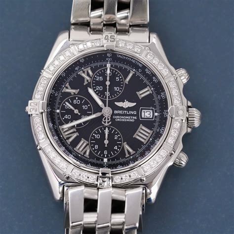 breitling crosswind gebraucht|breitling crosswind diamond bezel.